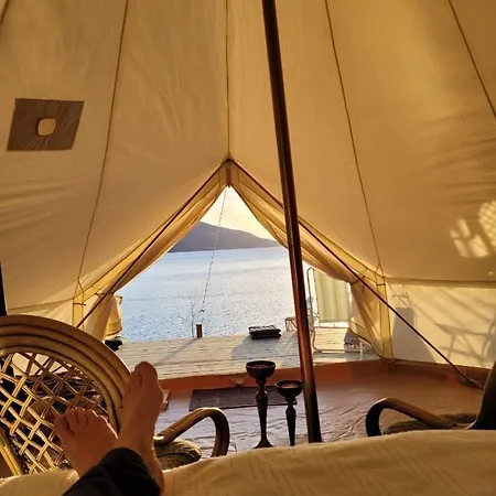 Unique Glamping On The Beach 35 Min From Oslo 豪华帐篷