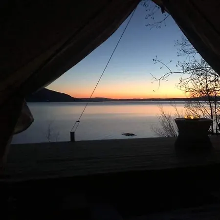 Unique Glamping On The Beach 35 Min From Oslo 豪华帐篷