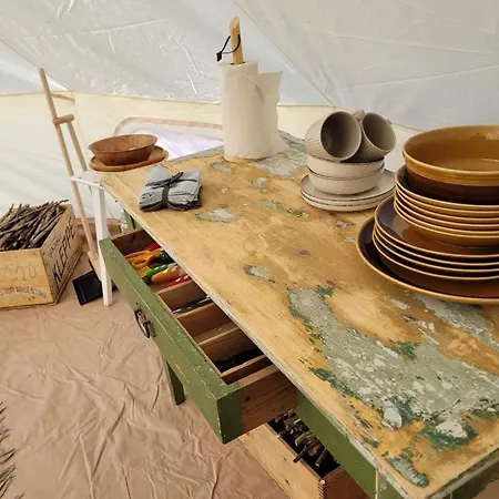 豪华帐篷 Unique Glamping On The Beach 35 Min From Oslo