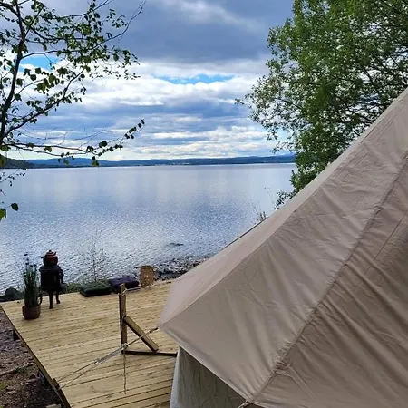 Unique Glamping On The Beach 35 Min From Oslo 豪华帐篷 Nes (Buskerud)