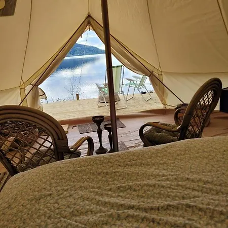 豪华帐篷 Unique Glamping On The Beach 35 Min From Oslo *