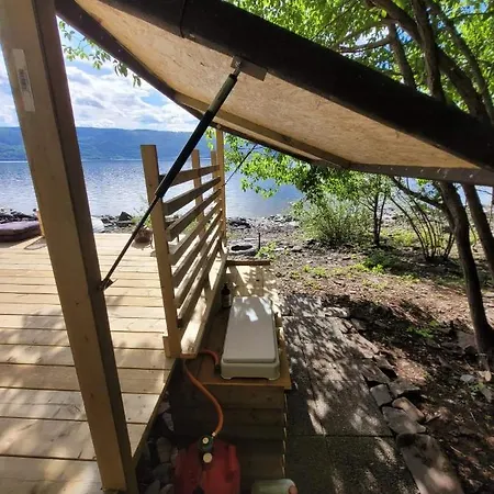 Unique Glamping On The Beach 35 Min From Oslo 豪华帐篷